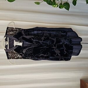 Anthropologie | Tiny | Velvet Burnout + Sequin Vest | XL | NWT